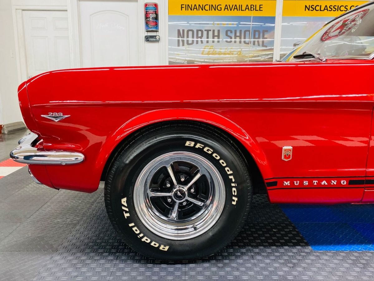 1966 Red Ford Mustang Coupe