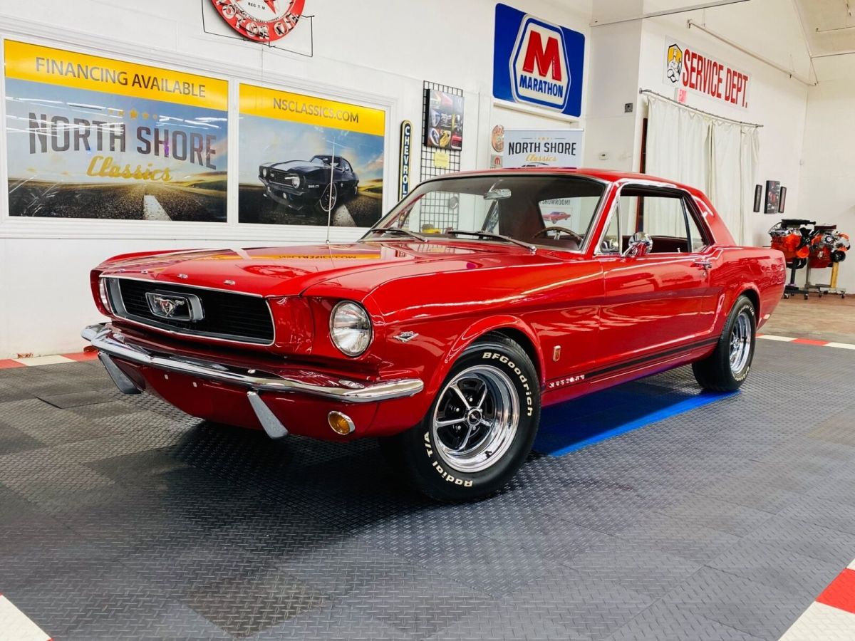 1966 Red Ford Mustang Coupe