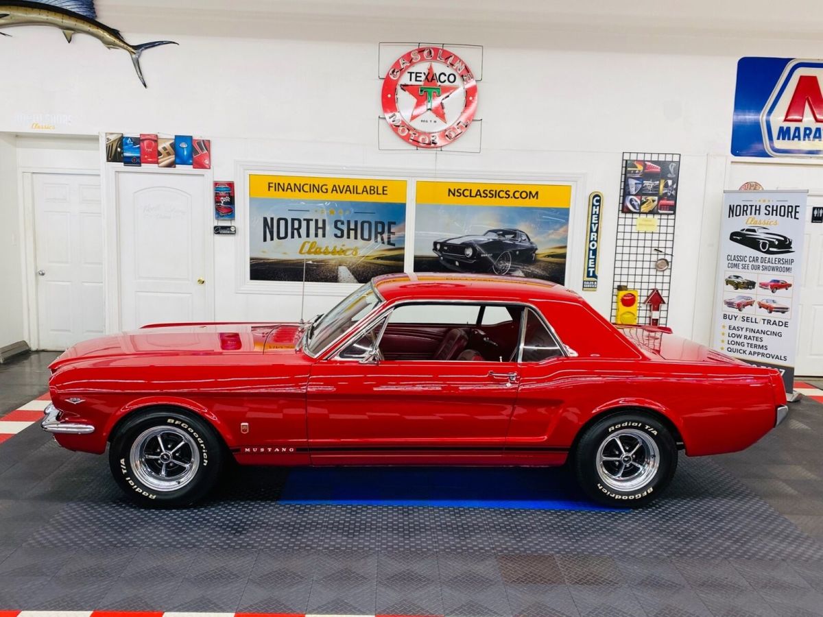 1966 Red Ford Mustang Coupe