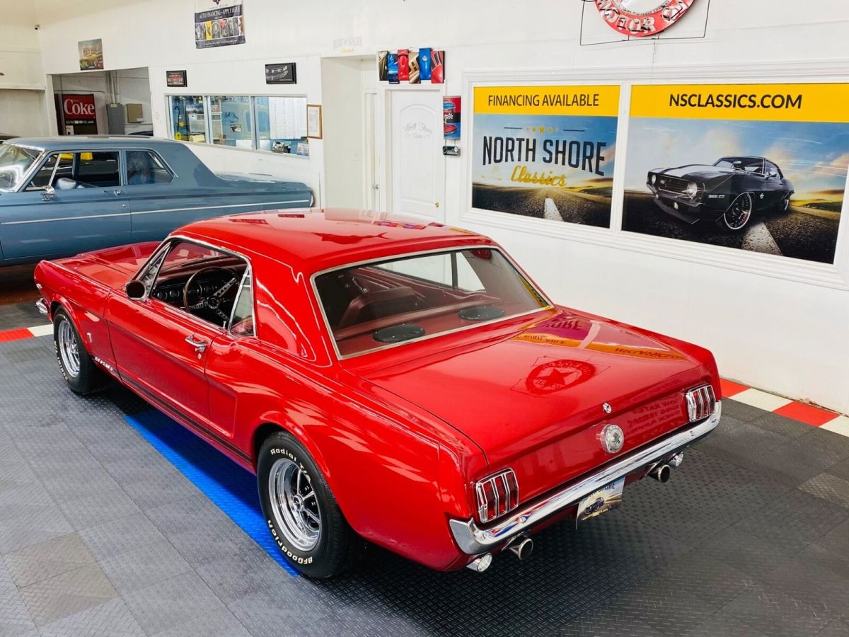 1966 Red Ford Mustang Coupe