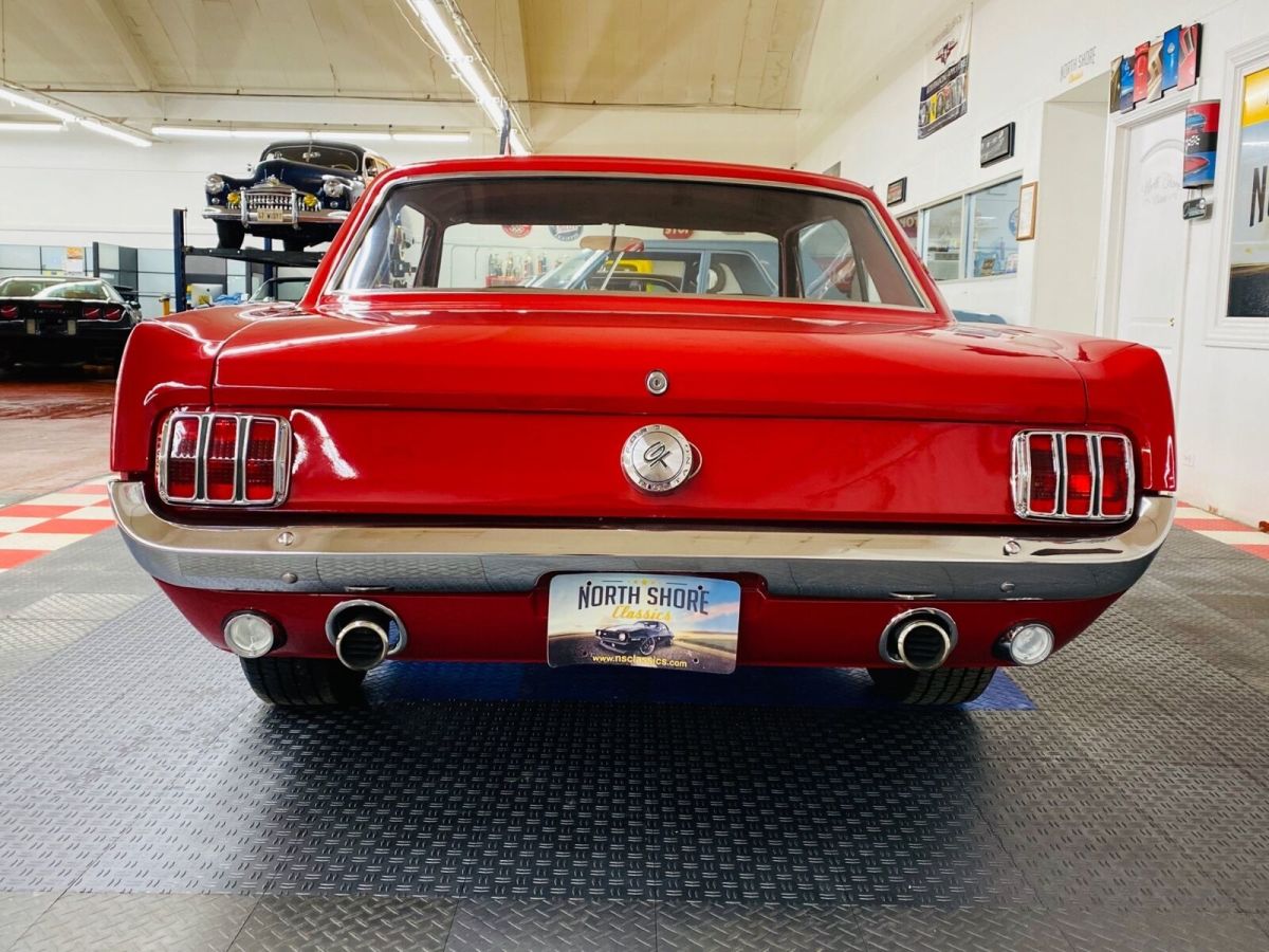 1966 Red Ford Mustang Coupe