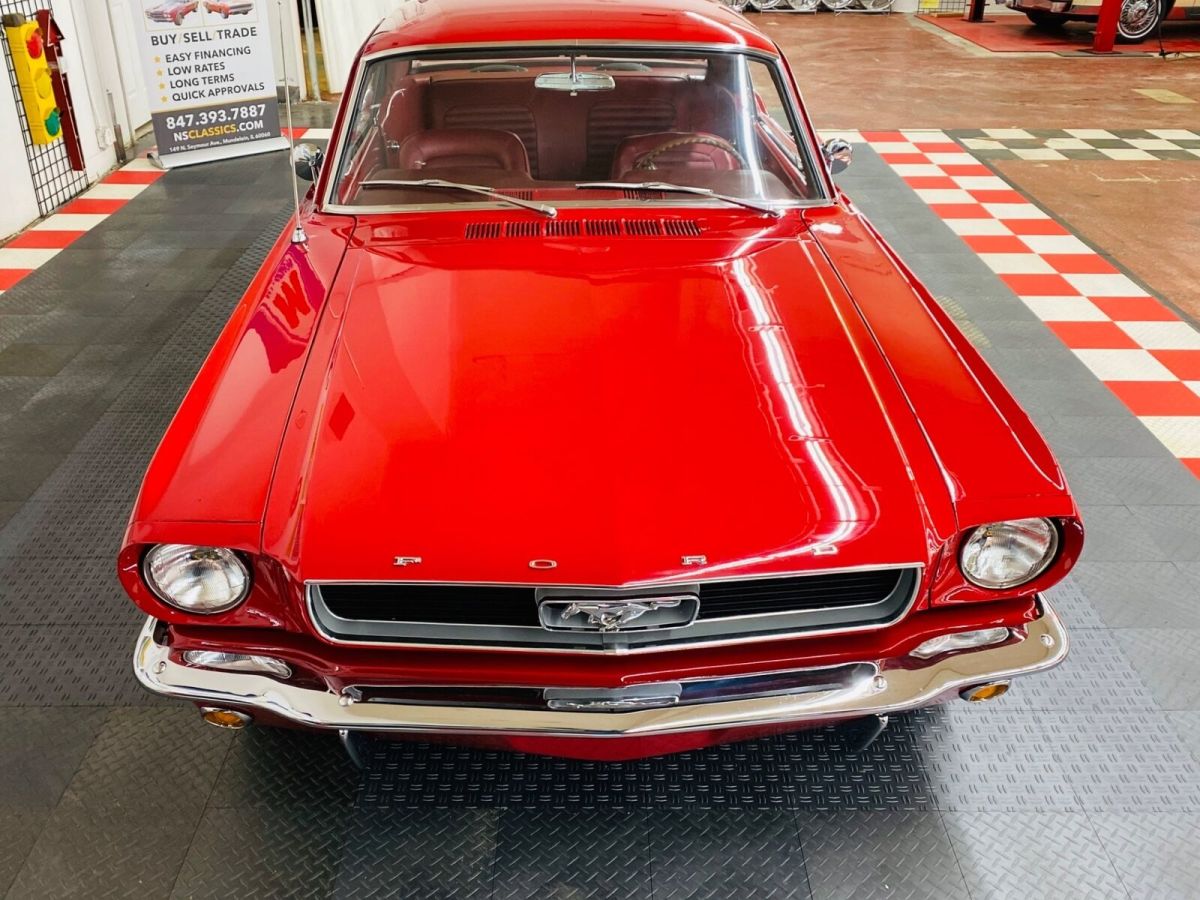 1966 Red Ford Mustang Coupe