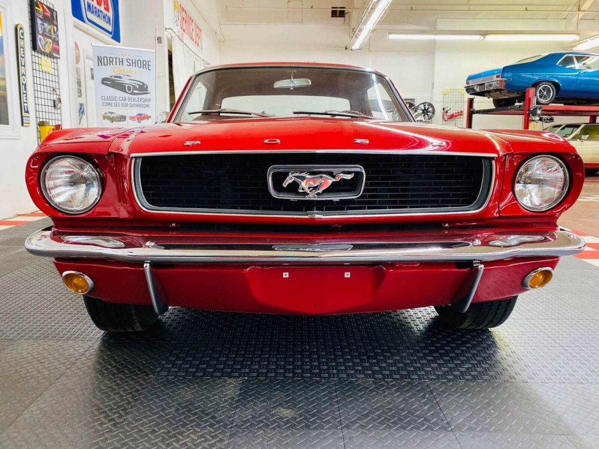 1966 Red Ford Mustang Coupe