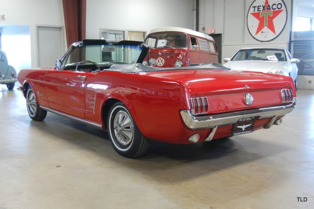 1966 Red Ford Mustang --