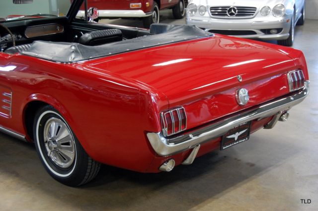 1966 Red Ford Mustang --