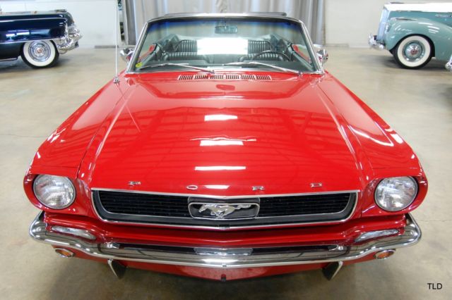1966 Red Ford Mustang --