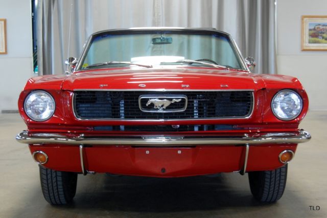 1966 Red Ford Mustang --