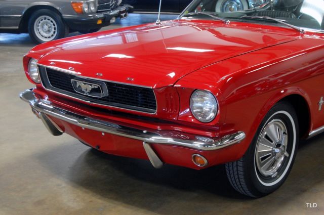 1966 Red Ford Mustang --