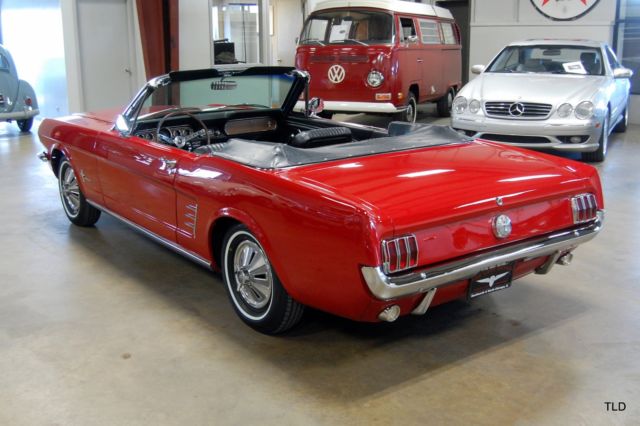 1966 Red Ford Mustang --