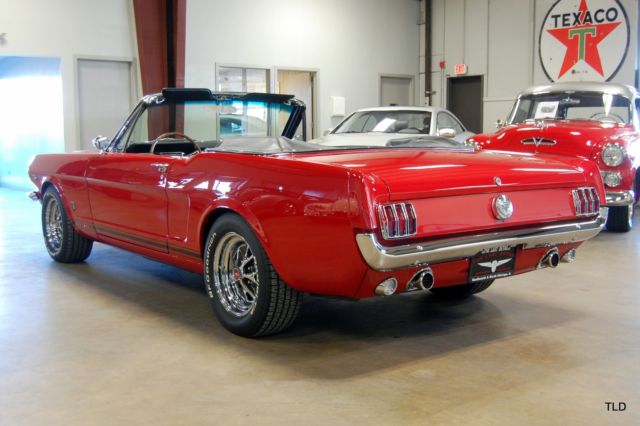 1966 Red Ford Mustang Convertible