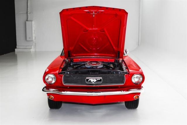 1966 Red Ford Mustang Convertible