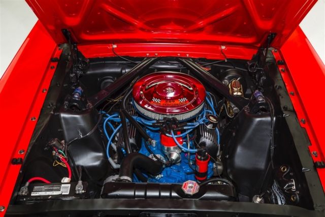 1966 Red Ford Mustang Convertible