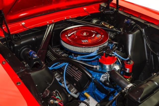 1966 Red Ford Mustang Convertible