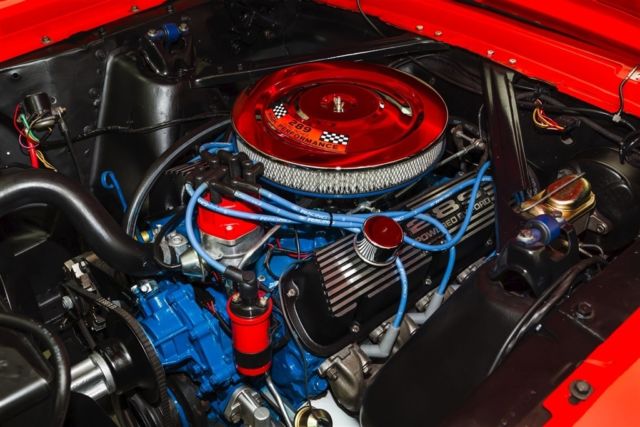 1966 Red Ford Mustang Convertible