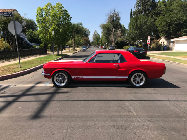 1966 Red Ford Mustang Coupe