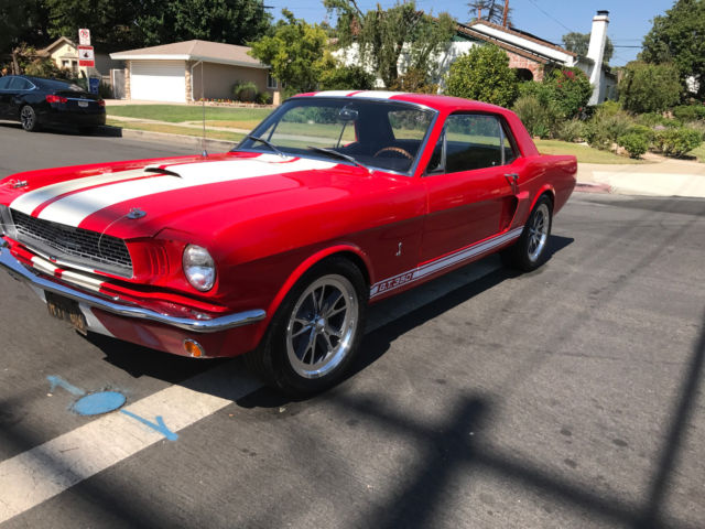 1966 Red Ford Mustang Coupe