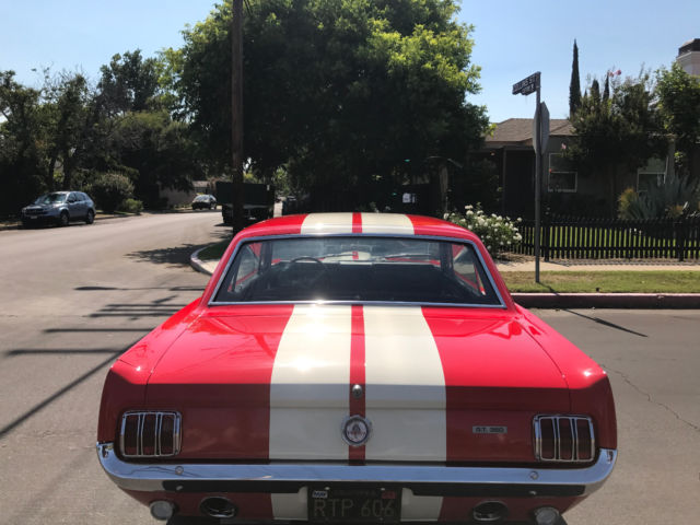 1966 Red Ford Mustang Coupe