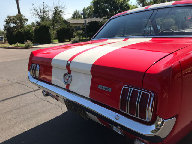 1966 Red Ford Mustang Coupe