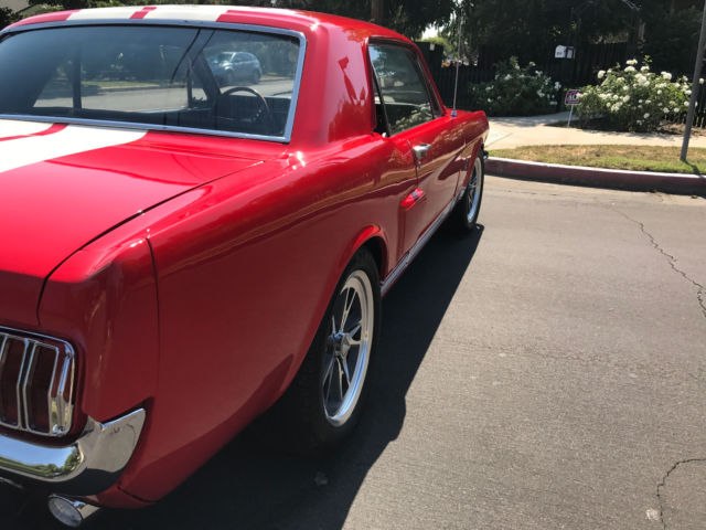 1966 Red Ford Mustang Coupe