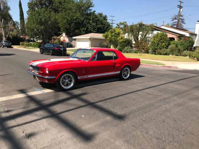 1966 Red Ford Mustang Coupe