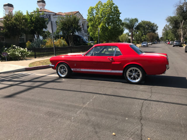 1966 Red Ford Mustang Coupe