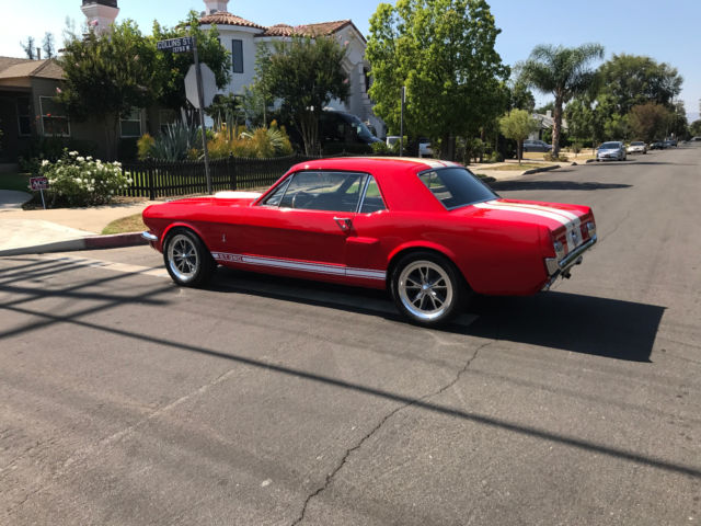 1966 Red Ford Mustang Coupe