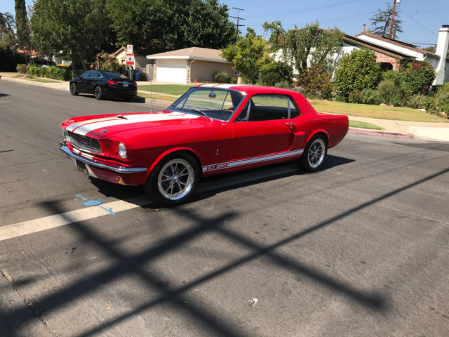 1966 Red Ford Mustang Coupe
