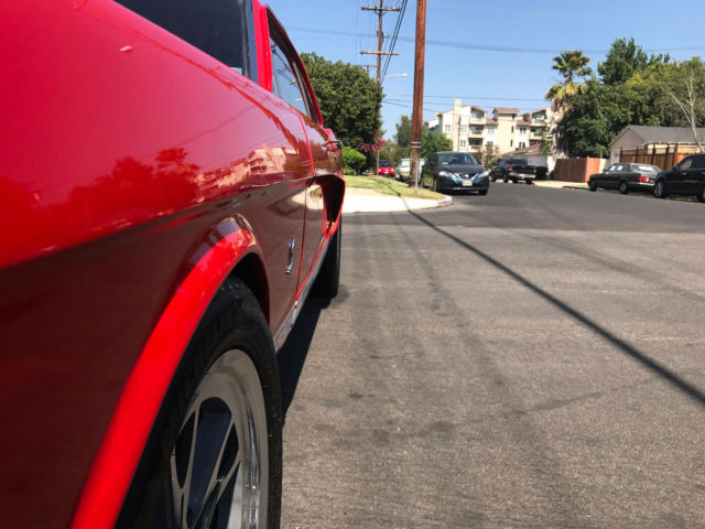1966 Red Ford Mustang Coupe