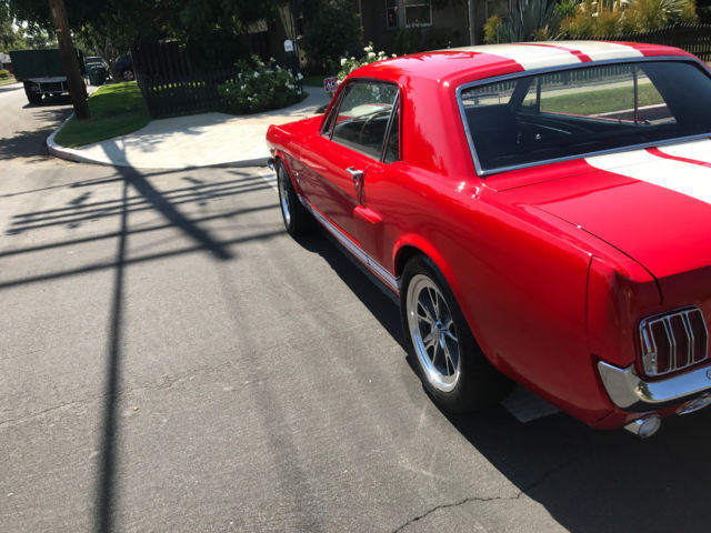 1966 Red Ford Mustang Coupe