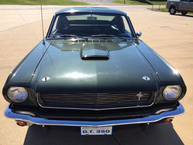1966 Green Ford Mustang Coupe