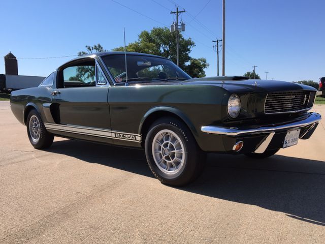 1966 Green Ford Mustang Coupe