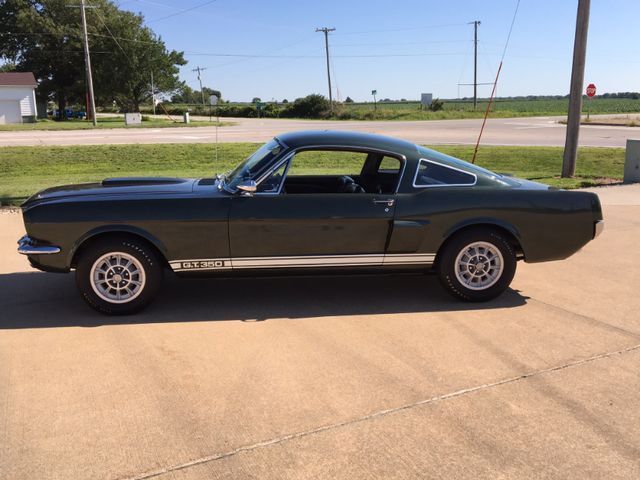 1966 Green Ford Mustang Coupe