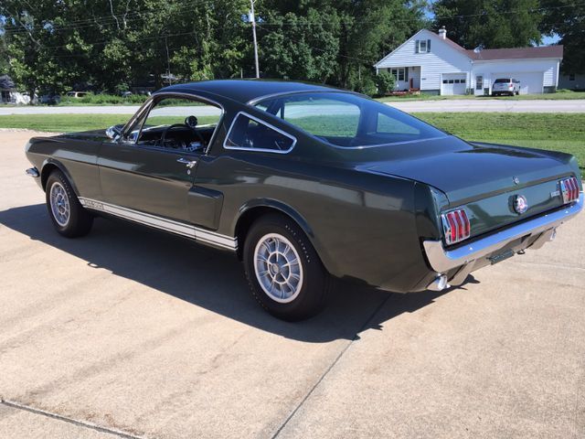1966 Green Ford Mustang Coupe