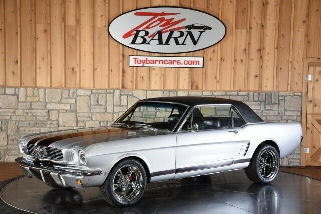 1966 Silver Ford Mustang 2 DR