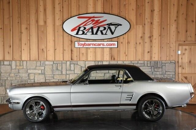 1966 Silver Ford Mustang 2 DR