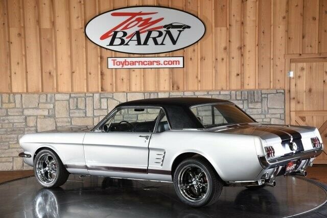 1966 Silver Ford Mustang 2 DR