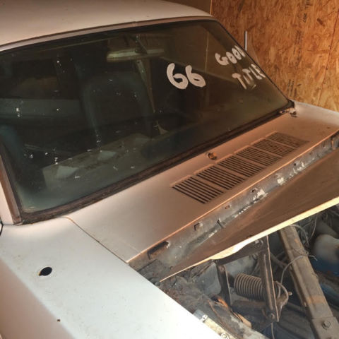 1966 White Ford Mustang 2DR