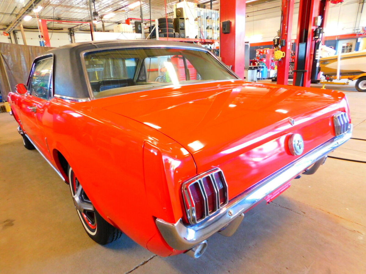 1966 Red Ford Mustang Coupe