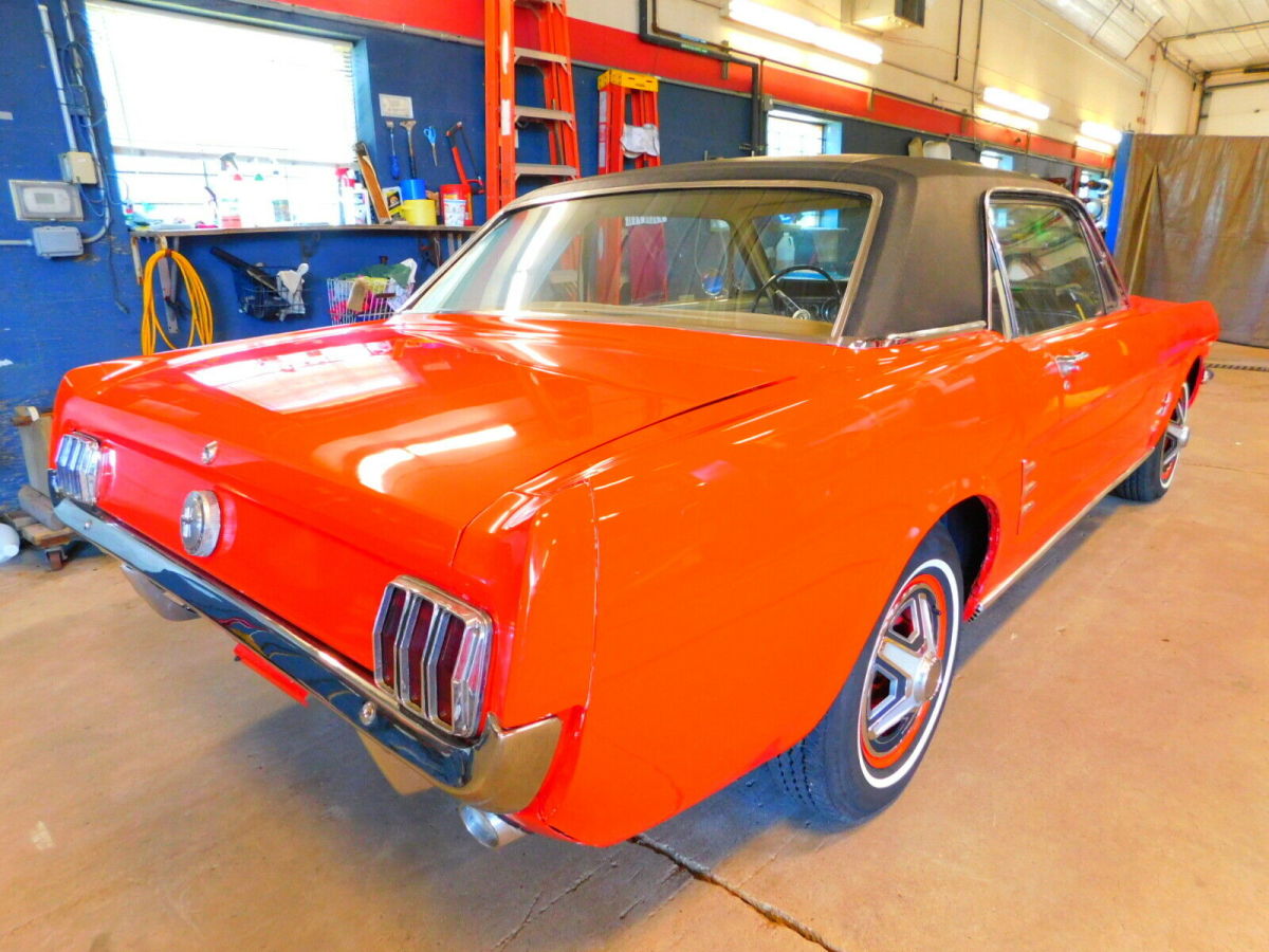 1966 Red Ford Mustang Coupe