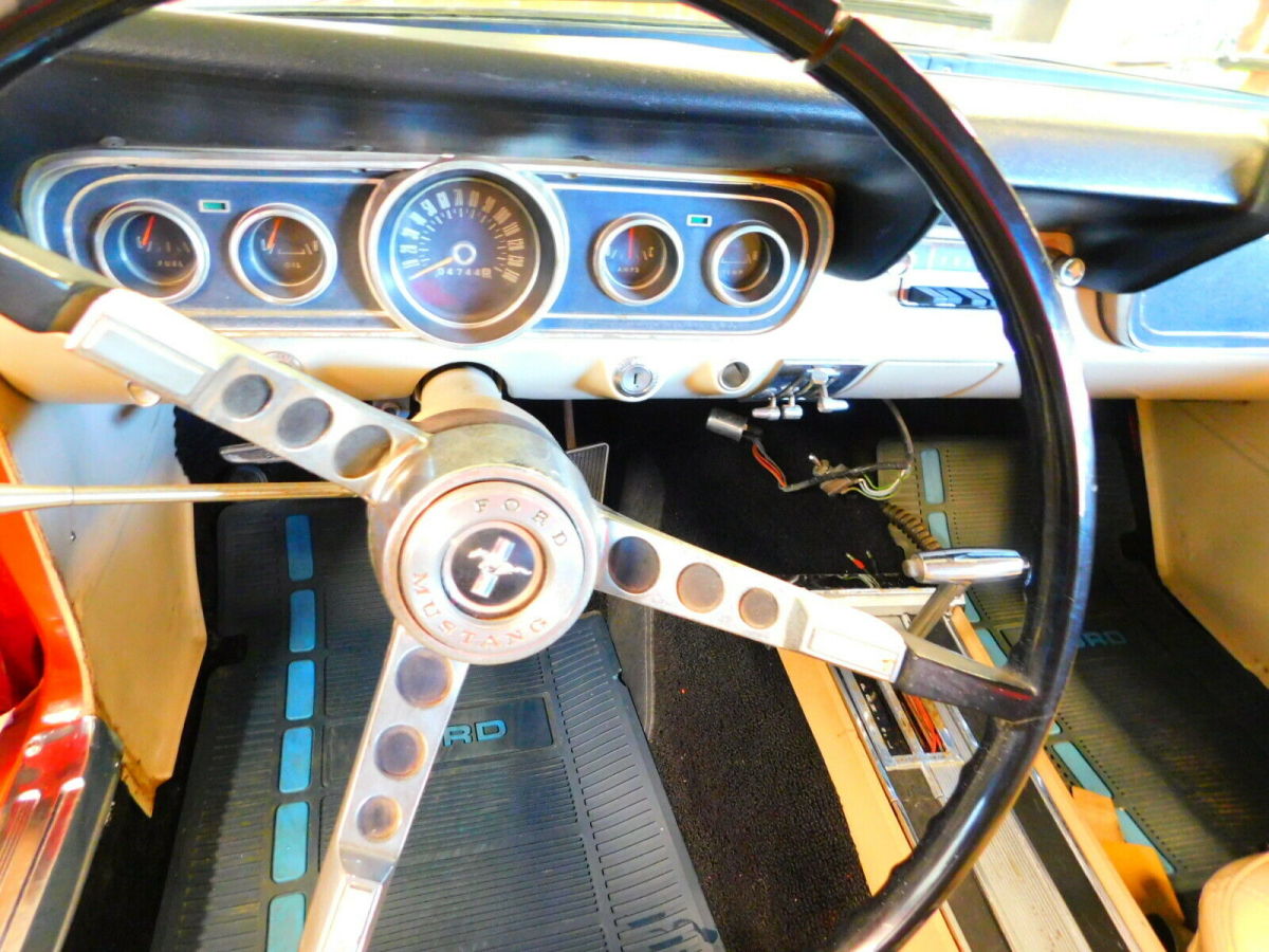 1966 Red Ford Mustang Coupe