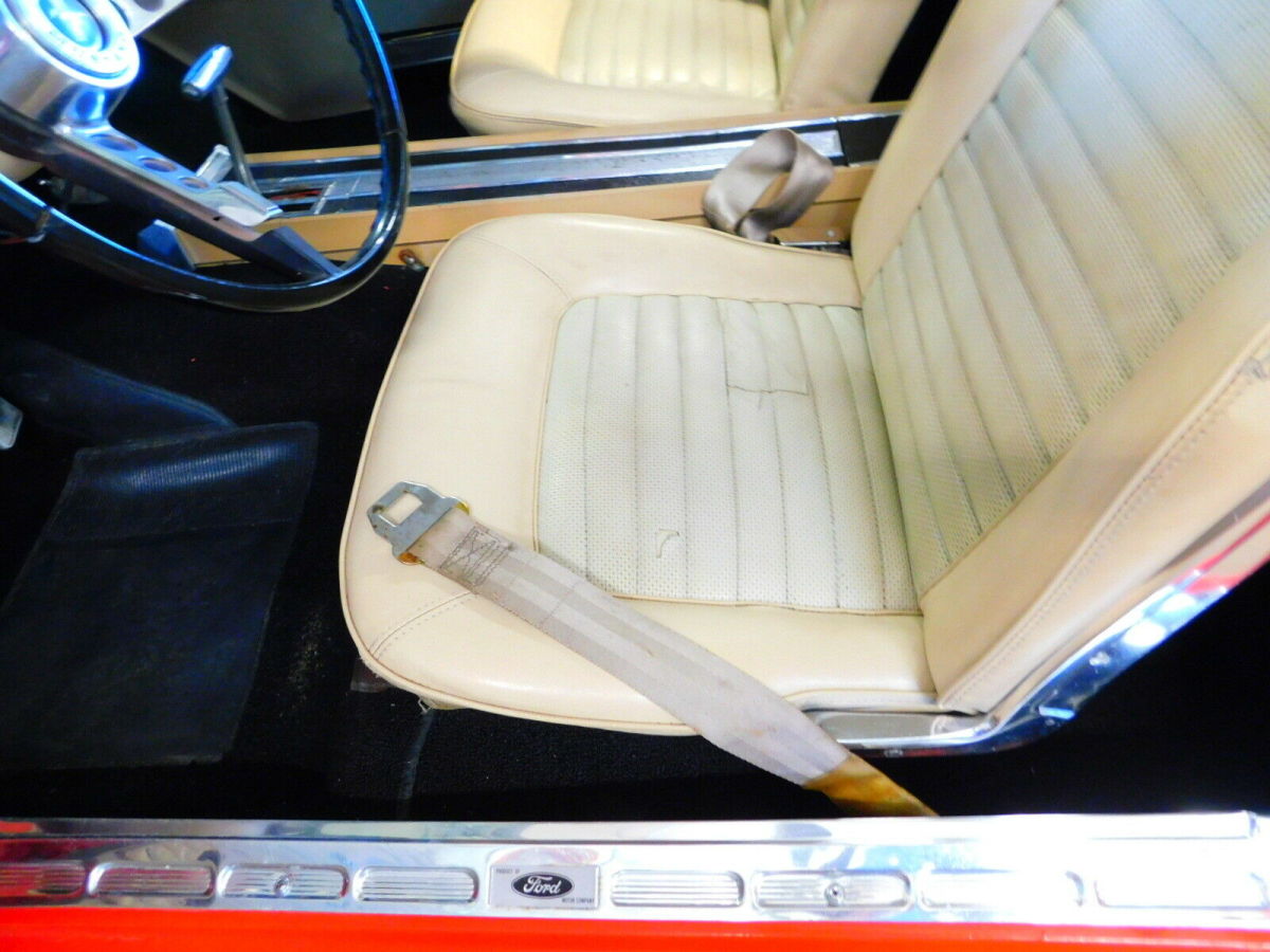 1966 Red Ford Mustang Coupe