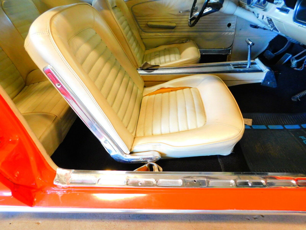 1966 Red Ford Mustang Coupe