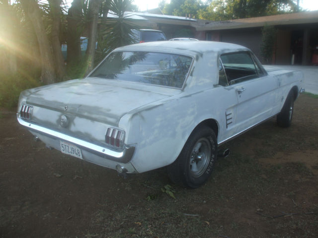 1966 Gray Ford Mustang Coupe