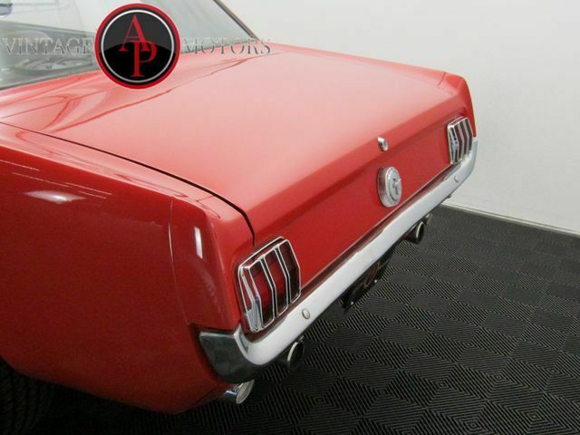 1966 Red Ford Mustang --