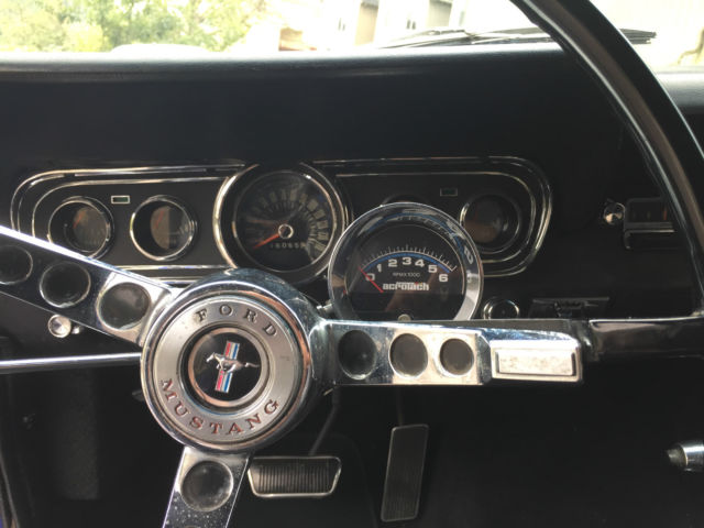 1966 Blue Ford Mustang Coupe