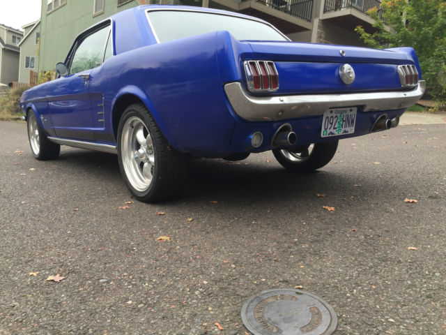 1966 Blue Ford Mustang Coupe