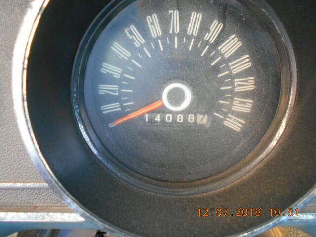 1966 Blue Ford Mustang Convertible