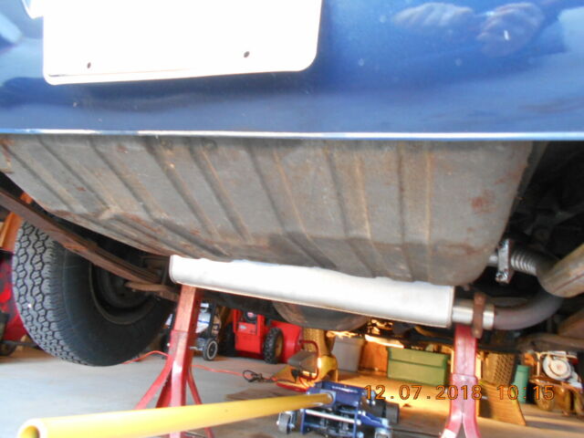 1966 Blue Ford Mustang Convertible