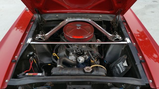 1966 Red Ford Mustang Coupe