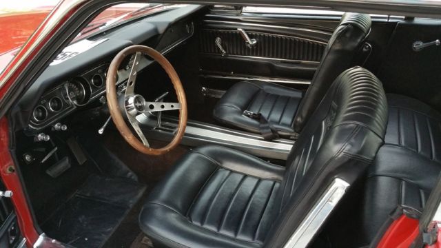 1966 Red Ford Mustang Coupe